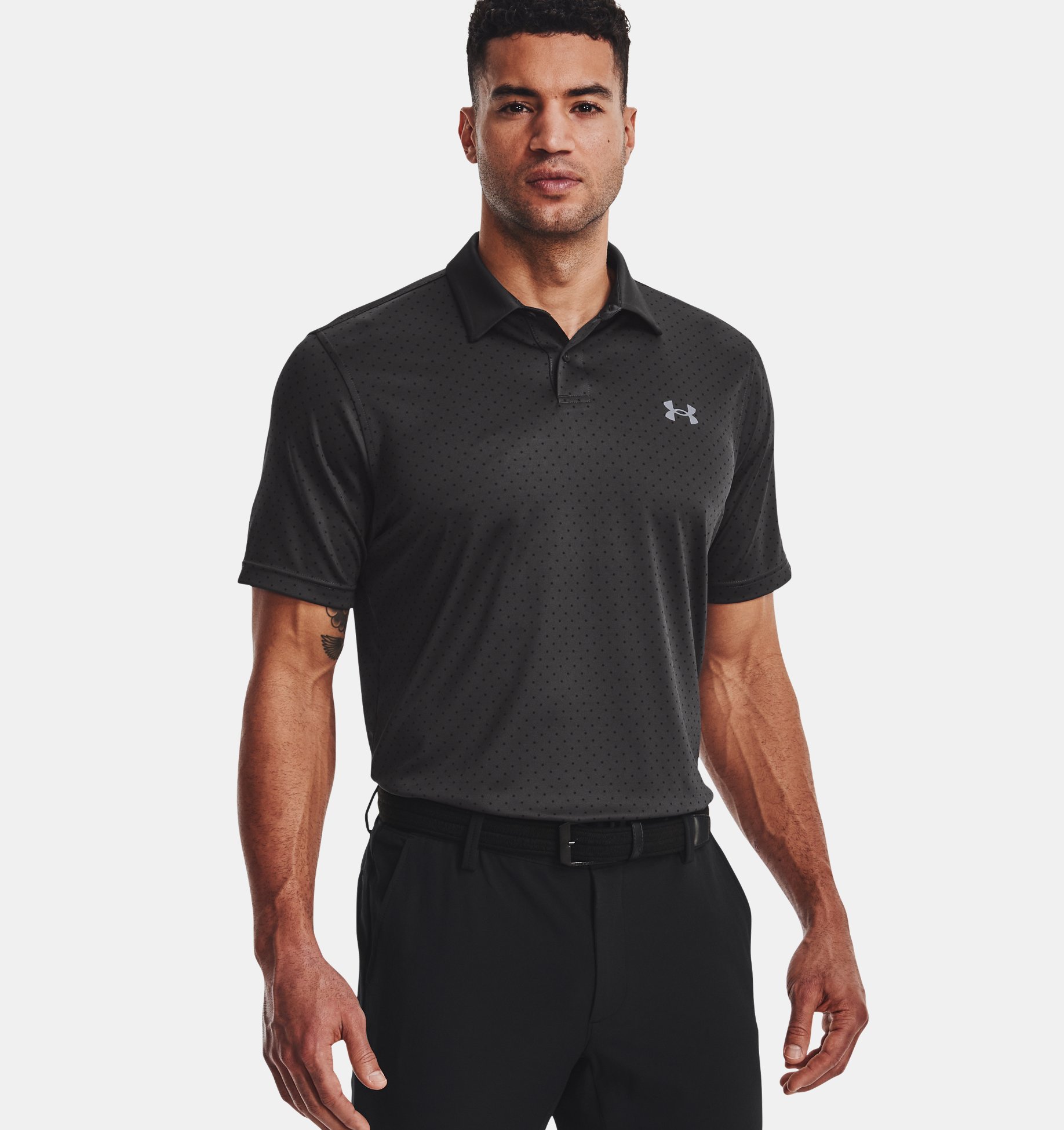 Under Armour Men's Performance Patterned Polo Polo Uomo 